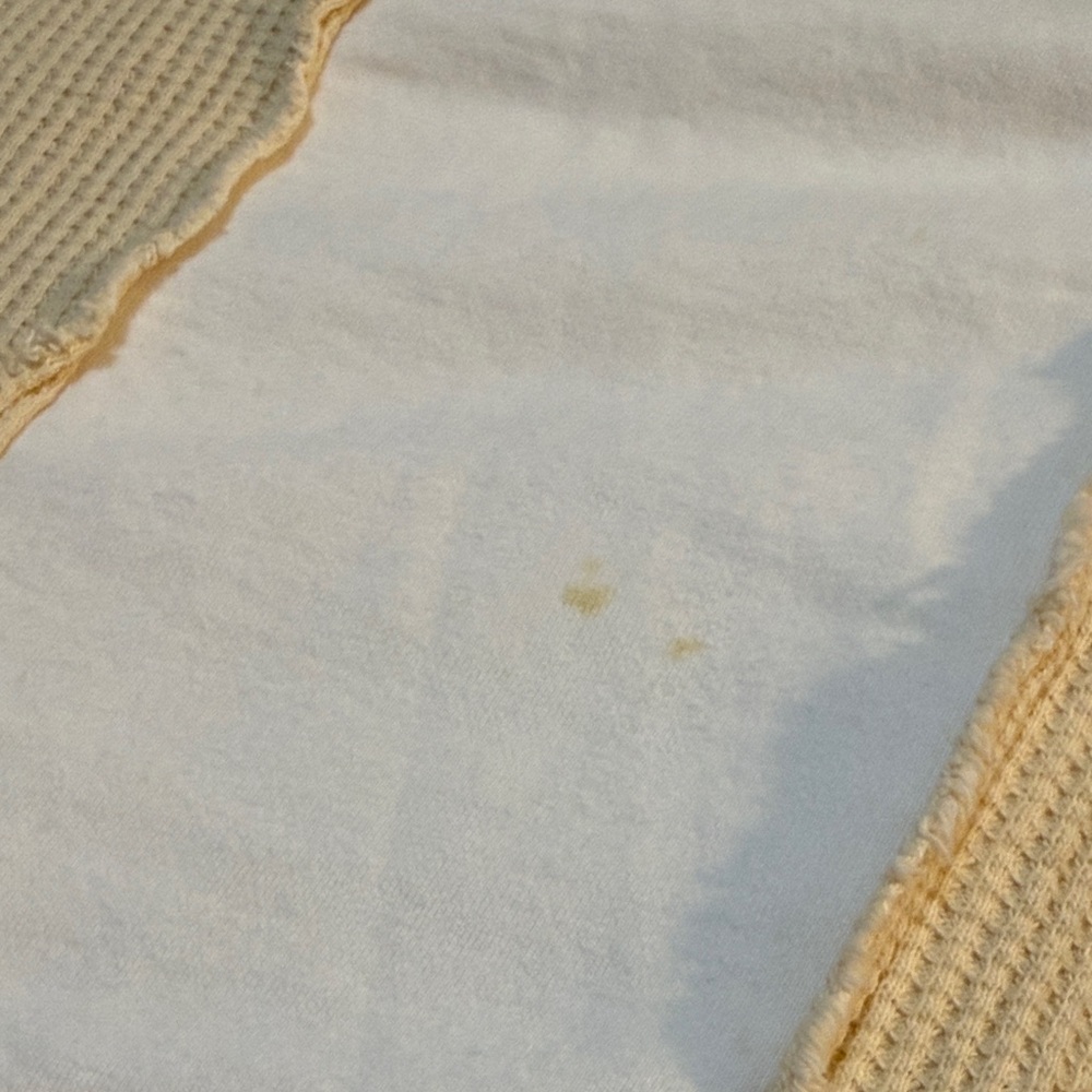 POL Oversized Waffle Knit Patchwork Pullover Larg… - image 9